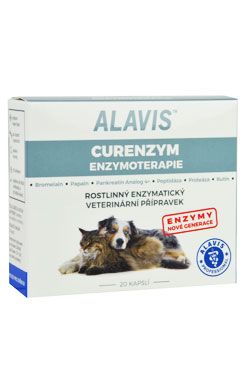 Alavis Enzymoterapie-Curenzym pro psy a kočky 20 cps