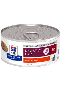 HILL'S Prescription Diet i/d kuře konzerva pro kočky 156 g