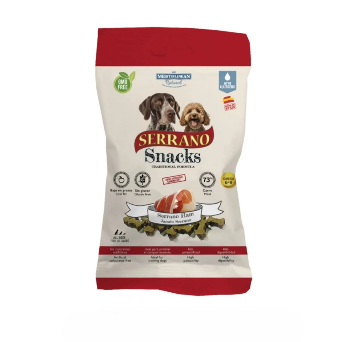 Serrano Snack Dog Serrano Ham 100g