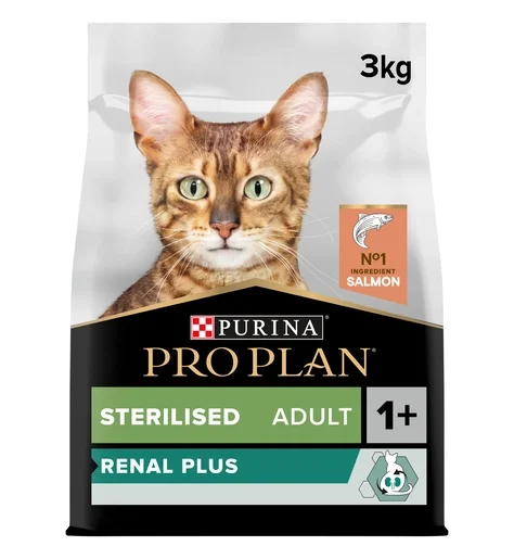 Purina Pro Plan Cat Sterilised Salmon 3kg