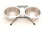 Magnum Nerezové misky se stojánkem 2x1,7l