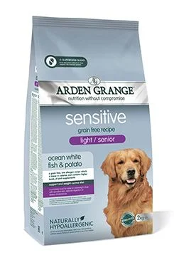 Arden Grange GF Dog Senior Sen.Light O.W.Fish&Pot. 12kg