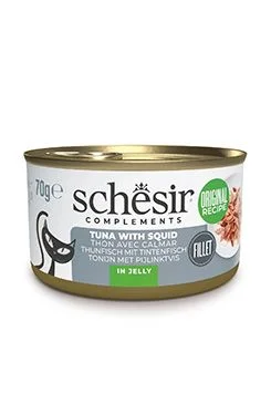 Schesir Cat konz. Adult tuňák/oliheň  70g