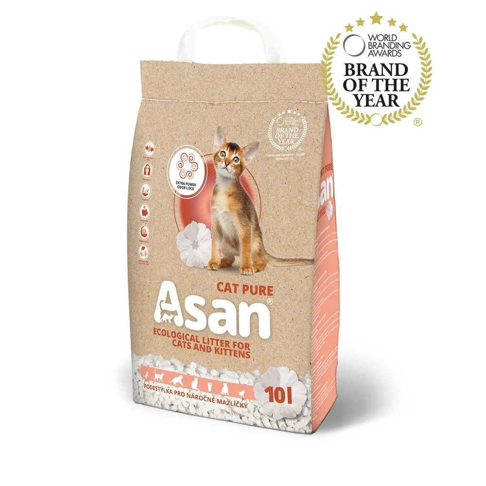ASAN Cat Pure Podestýlka 10 l