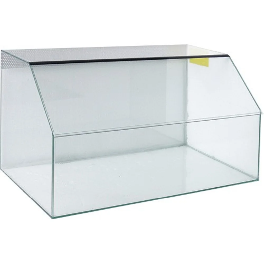 Terárium šikmé pro chameleona, želvy, hady aj. 45 x 25 x 25cm - teraristika