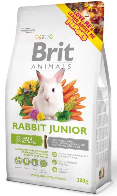 Brit Animals Rabbit Junior Complete 300 g