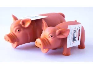 HRAČKY SALAČ Prasátko chrochtací VINYL 24cm