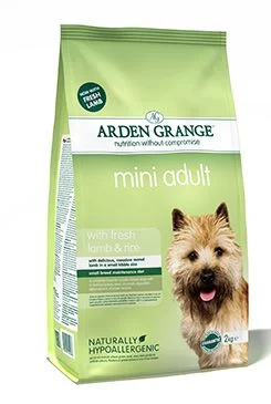 Arden Grange Dog Adult Mini with fresh Lamb&Rice  2kg