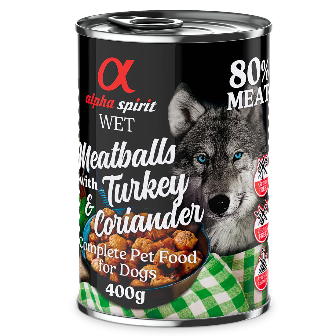 Alpha Spirit AS MEATBALLS Turkey with coriander 400g
