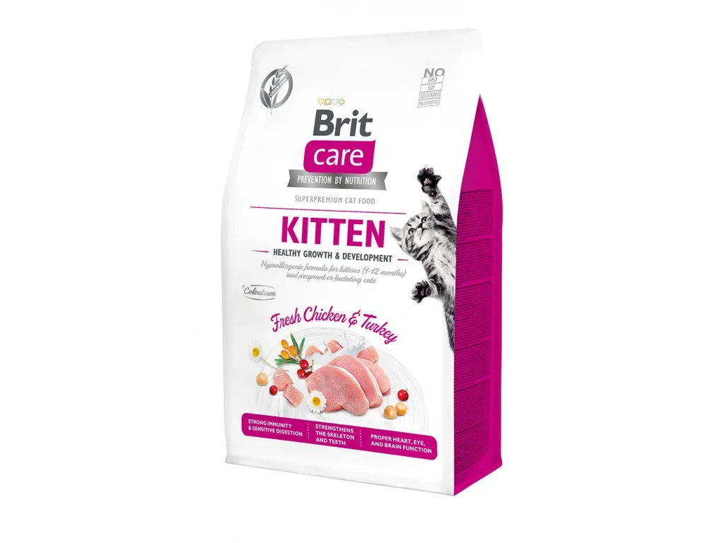 Brit Care Cat GF Kitten Healthy Growth&Development 0,4 kg