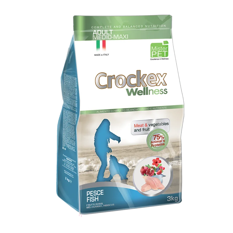 Crockex Wellness Crockex Adult Fish & Rice 12 kg