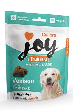 Calibra Joy Dog Training M&L Venison&Duck 300 g