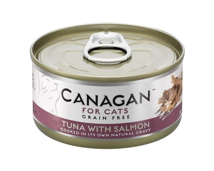 Canagan Cat konz. - Tuňák a Losos  75 g