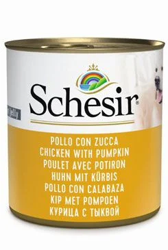 Schesir Dog konz. Adult kuře/dýně 285g