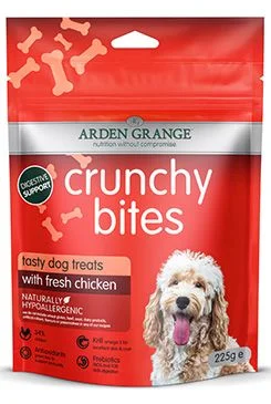 Arden Grange Crunchy Bites with fresh Chicken  225g