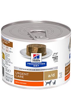 Hill’s Can/Fel. PD A/D Urgent Care Chick. Konz. 200g