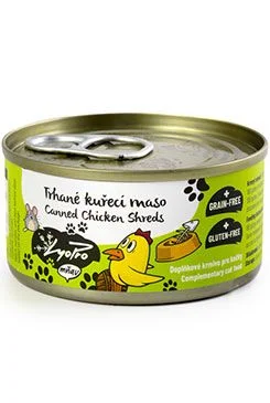 Lyopro mňau konz. Trhané kuřecí maso 85g 85g
