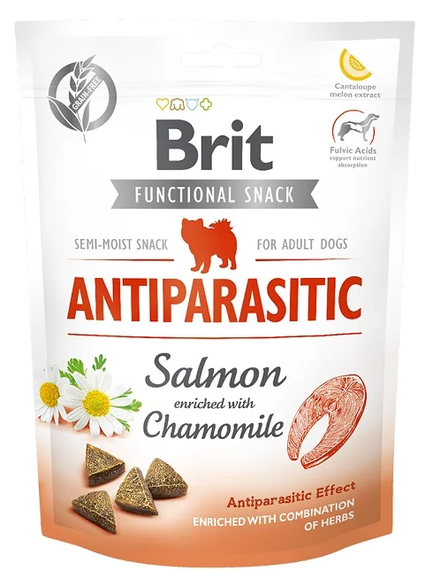 Brit Care Dog Functional Snack Antiparasit Salmon 150 g