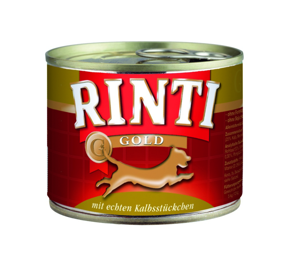 Finnern Rinti Gold konzerva telecí 185g
