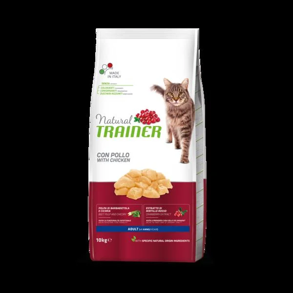 TRAINER Natural Cat Adult kureci 10kg