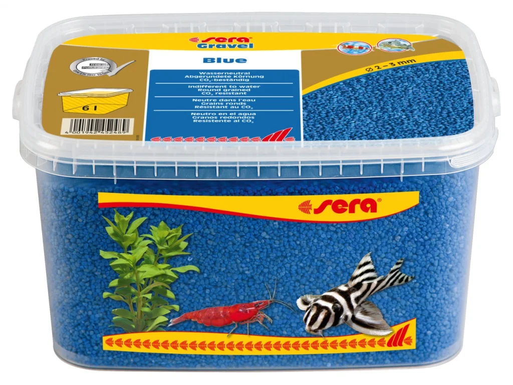 sera GmbH sera Gravel Blue 6l (O 2 až 3 mm)