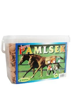 Mikrop pochoutka pro koně kyblík Vanilka 2,5 kg