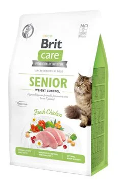 Brit Care Cat GF Senior Weight Control 0,4 kg