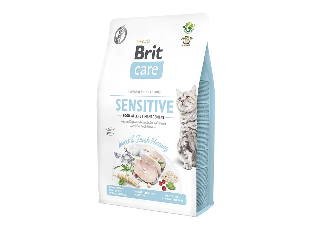 Brit Care Cat GF Insect. Food Allergy Management 2kg