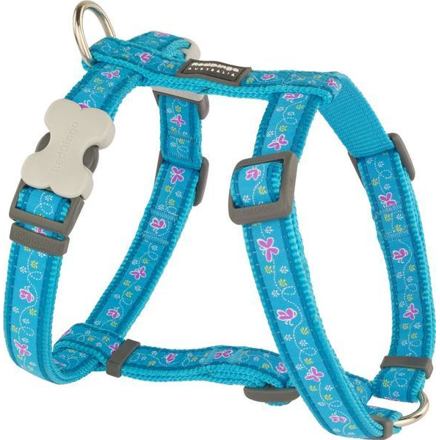 Postroj RD 15 mm x 36-54 cm - Butterfly Turquoise