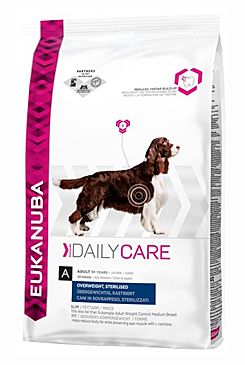 EUKANUBA Daily Care Overweight 12 kg