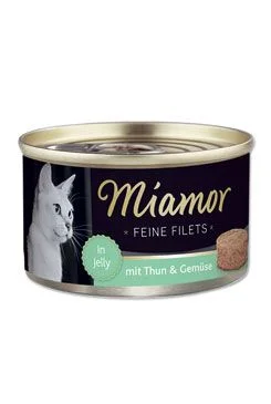 Miamor Cat Filet Konzerva Tuňák+Zelenina 100 g