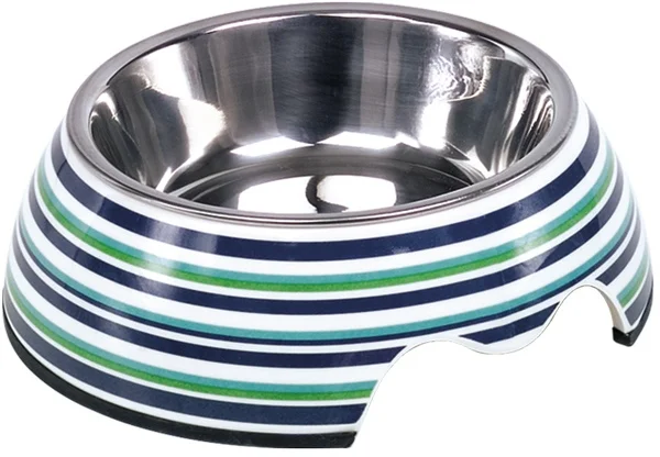 Nobby Stripe nerez miska v barevném pouzdře 160ml