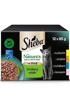MARS, kom.spol. Sheba kapsa Nature Mix výběr 12x85g