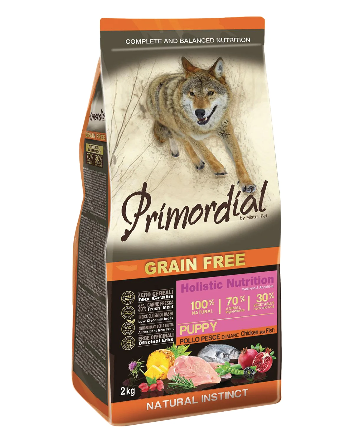 PRIMORDIAL Puppy Chicken&Seafish 12 kg