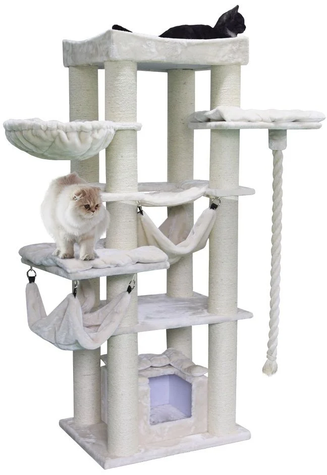 Nobby patrové škrabadlo Rubi pro kočky 197cm krémová