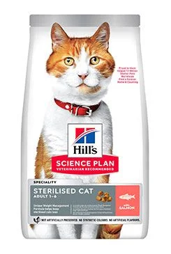 Hill´s Pet Nutrition Hill's Fel. SP Adult Sterilised Cat Salmon 10kg