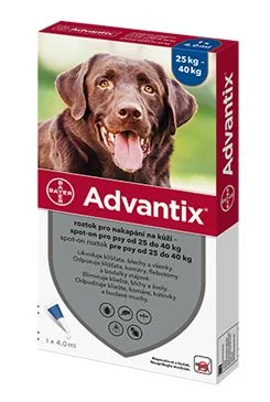 Advantix Spot On pro psy 25 - 40 kg