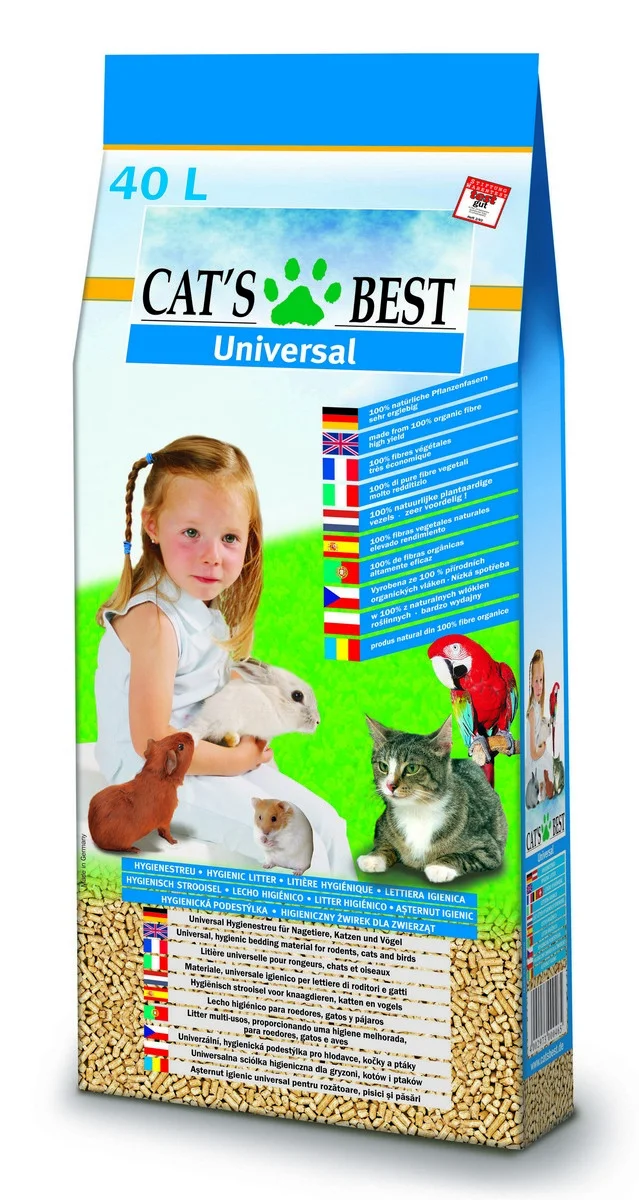 Cats Best UNIVERSAL pelety 40 l/ 22 kg