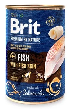 BRIT Premium by Nature Fish with Fish Skin 400 g