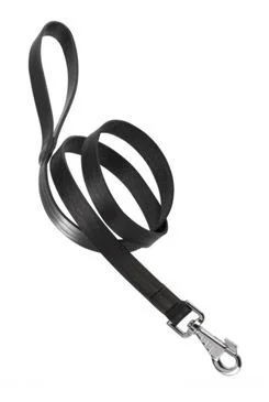 Vodítko kožené NATURAL G 120cmx15mm, černé FP 1ks