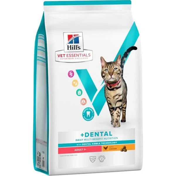 Hill's VetEssentials Feline DENTAL Adult Chicken 1,5 kg