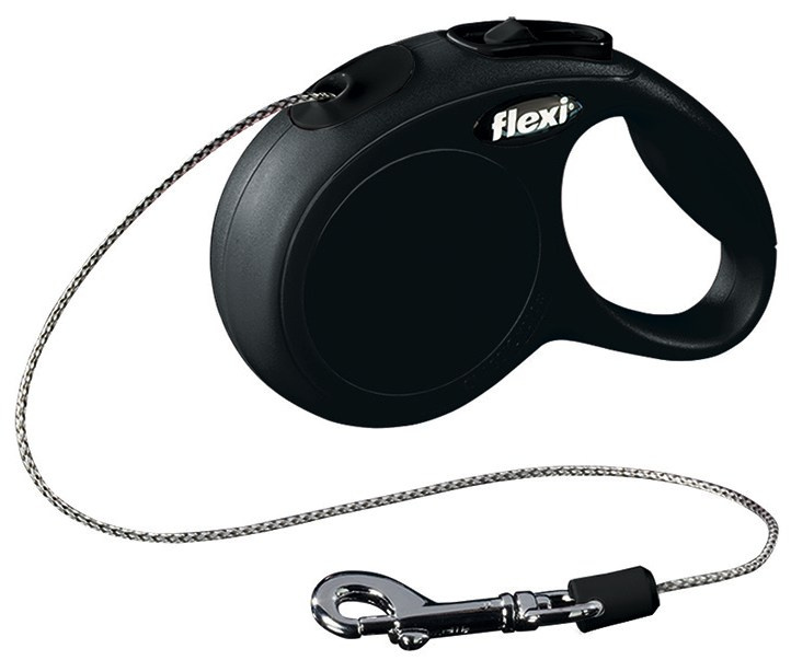 Flexi.de Vodítko Flexi Classic XS 3m (max 8kg) lanko černá