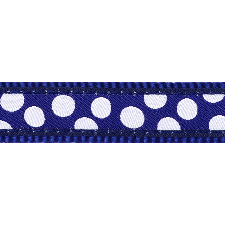 Vodítko RD přep. 12 mm x 2 m - White Spots on Navy