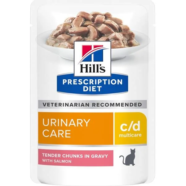 Hill's Precription Diet Hill's Prescription Diet Feline c/d kapsička Multicare Salmon 12 x 85 g