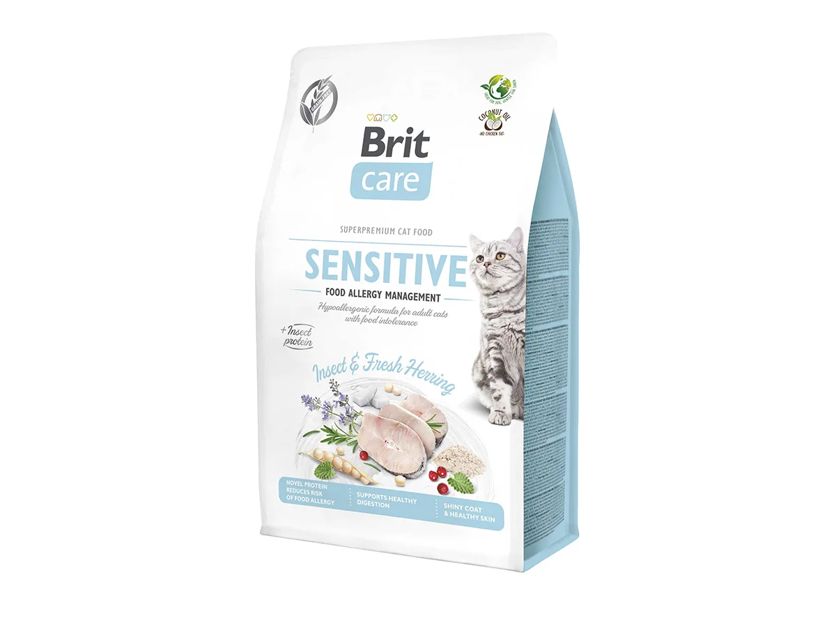 Brit Care Cat GF Insect. Food Allergy Management 7kg