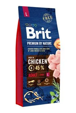 Brit Premium by Nature ADULT L 15 kg