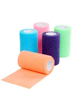 KRUUSE Obinadlo elast. Vet-Flex 10cm x 4,5m mix barev 10ks