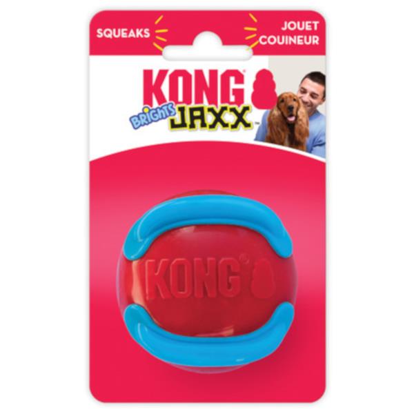 Hračka guma KONG Jaxx Brights Ball M mix