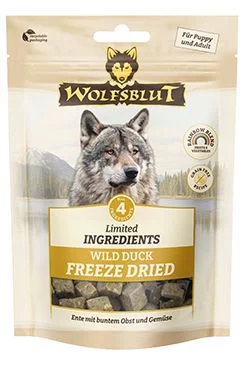 Wolfsblut Limited Ingredients Wild Duck Snack - mrazem suš. 40g