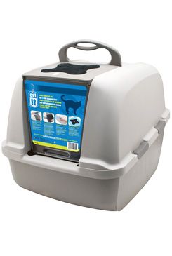 Toaleta CATIT Jumbo šedá 56 cm 1 ks